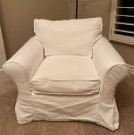 Pottery Barn Slipcover Sofa Chair