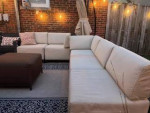 Crate & Barrel Outdoor Sectional sofa