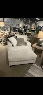 Selling Sofa and Chair With Ottoman (pillows included)