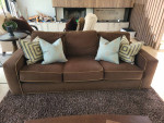 Comfortable and soft living room sofa