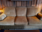 Brown sofa