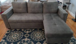 Sofa W/ Chase Lounge & Pullout