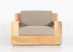 Outdoor patio teak sofa sectionals and dinning tables, furniture