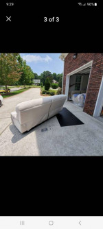 Dual manual recliner sofa