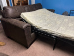 Sofa sleeper with queen sized bed