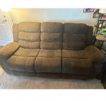 Recliner Sofa - Must Go  Today