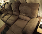 recliner sofa (matching couch- must go today
