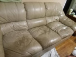 Leather Sofa and love seat