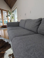 Joss & Main Square Arm Sofa