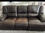Leather sofa