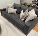 RH PARISIAN CLASSIC SLOPE ARM BENCH-SEAT SOFA