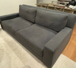 RH PARISIAN CLASSIC SLOPE ARM BENCH-SEAT SOFA