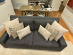 RH PARISIAN CLASSIC SLOPE ARM BENCH-SEAT SOFA
