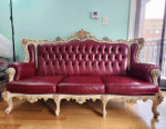 Vintage European Renaissance Style sofa