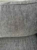 Moving! Room and board $2500 down filled gray sofa, like new, delivery available