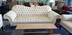 SOFA, BUTTON TUFTED, VELVET