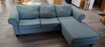 Sofa, light blue