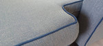 Sofa, light blue