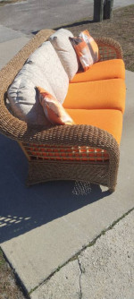 Seagrass sofa