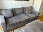 Beautiful sofa 3 place + Ottaman