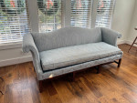 Chippendale Style Upholstered Sofa