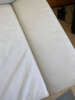 Leather sofa and chair