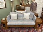 1980's Flexsteel Barrel Sofa