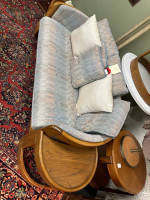 1980's Flexsteel Barrel Sofa