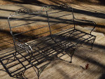 Antique Wrought Iron style patio outdoor sofa couch frame