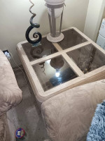 Full sofa set and side tables
