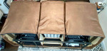 Ashley Reclining Sofa - Chocolate Brown