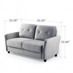 Velvet Loveseat/ Sofa/ Couch
