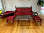 Stunning Indian style sofa set. Please read full description.