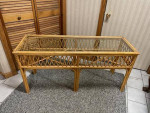 Table Rattan sofa/occasional table