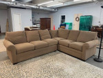 MUST SELL MAKE OFFER Bassett Sofa Sectional Rolled Arm 2 Pc Couch