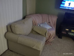 Sofa and chair