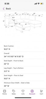Modular Sofa for sale! Moving, must go!