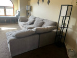 Modular Deep Seat Sofa — moving, must go!