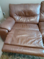 Beautiful Leather Recliner Sofa