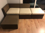 Outdoor Rattan Wicker Sectional Sofa Set of 7