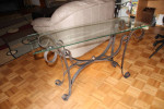 Glass Sofa Table
