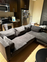 Aaron 88.98" Wide Reversible Sofa & Chaise
