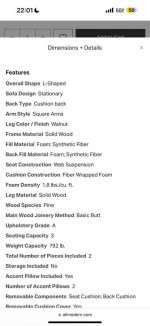 Aaron 88.98" Wide Reversible Sofa & Chaise