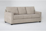 Beige sleeper sofa bed