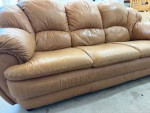Leather Sofa and Love seat