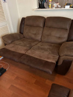 Love seat and sofa
