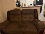 Love seat and sofa