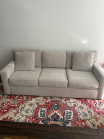 Queen size sleeper sofa and love seat