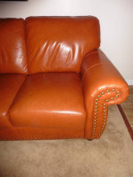 3-Piece Matching Brown Sofa Set