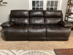 Leather  dual Recliner Sofa / Couch